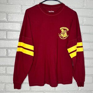 Wizarding World Harry Potter Spirit Jersey Shirt w/ Hogwarts School Crest